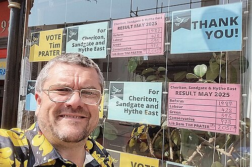 Tim Prater on 2025 election results day