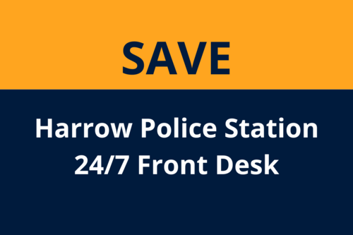 Save Harrow Police Station