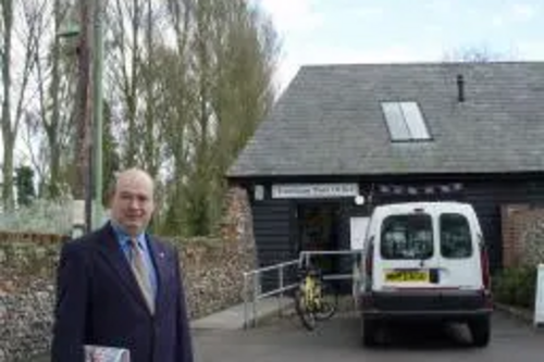 David Chappell at Fornham Post Office