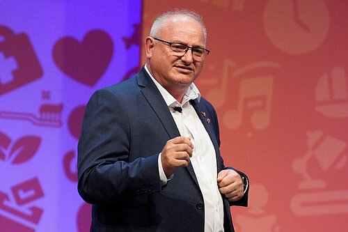 Ian Roome MP at Conference