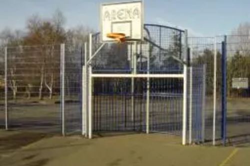 MUGA basketball & goal