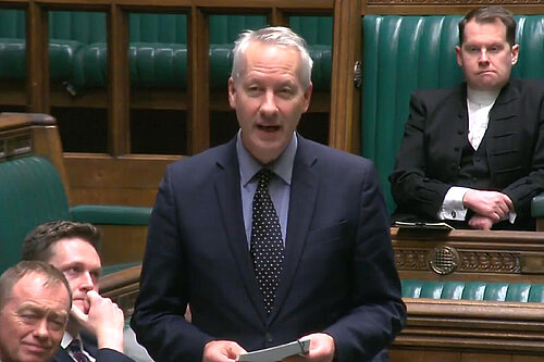 Gideon Amos at second reading of the proposed Finance Bill