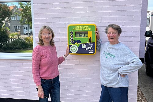 Cllrs Bernadette and Judith