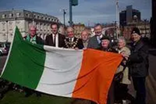 Rochdale celebrating St Patrick's Day earlier this year!