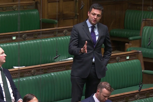 Chris in Houses of Parliament