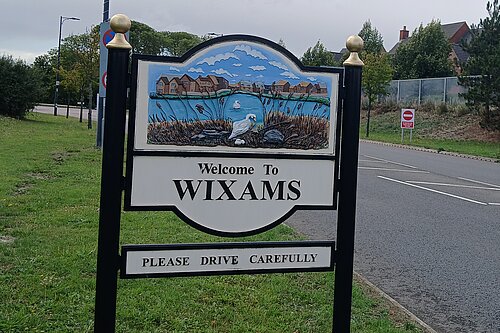 wixams town sign