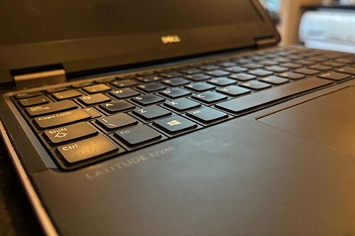 A generic picture of a computer keyboard.