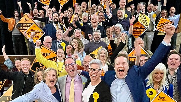 Lib Dem councillors, campaigners and activisits