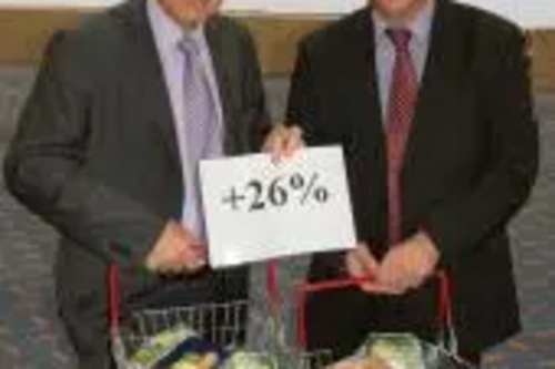 Vince Cable and Peter Coley